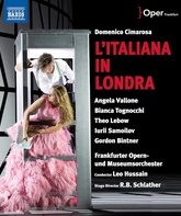Чимароза: Итальянка в Лондоне / Cimarosa: l'Italiana in Londra - Oper Frankfurt (2021) (Blu-ray)