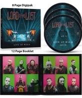 Lord of the Lost: тройной диджипак "Live At W:O:A" / Lord of the Lost: Live At W:O:A (Digipak / CD + DVD) (Blu-ray)