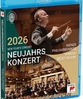 Новогодний концерт 2026 Венского филармонического оркестра / New Year's Concert 2026 (Neujahrskonzert): Wiener Philharmoniker & Yannick Nezet-Seguin (Blu-ray)