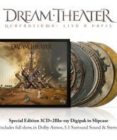 Dream Theater: наживо в Париже 2025 (Специальное издание) / Dream Theater: Quarantieme: Live a Paris (Special Edition / 3 CD) (Blu-ray)