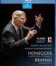 Онеггер: Симфония No. 3 и Брамс: Симфония No. 4 / Honegger: Symphony No. 3, "Liturgique" - Brahms: Symphony No. 4 (Blu-ray)
