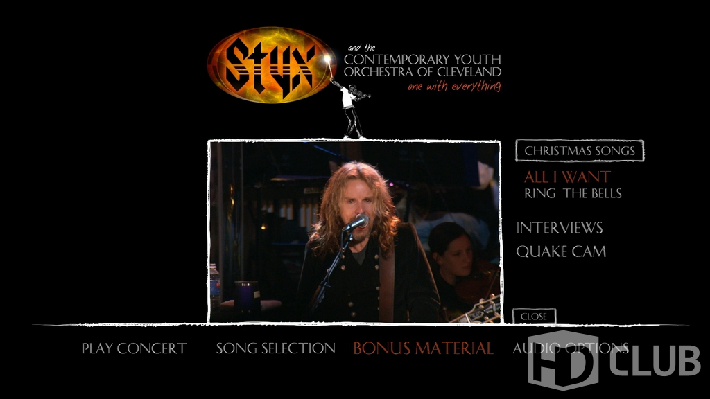 Styx & The Contemporary Youth Orchestra One With Everything [Bluray