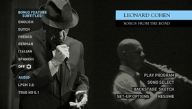 Леонард Коэн: Songs from the Road / Leonard Cohen: Songs From The Road (2008) (Blu-ray)