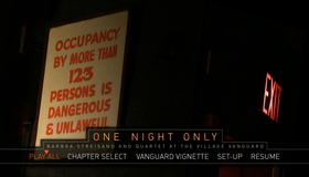 Барбра Стрейзанд в Village Vanguard / One Night Only: Barbra Streisand And Quartet At The Village Vanguard (Blu-ray)