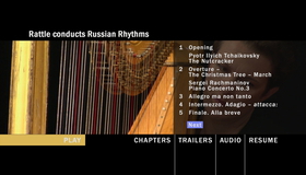 Саймон Рэттл дирижирует: Чайковский, Стравинский, Рахманинов / Rattle Conducts Tchaikovsky, Stravinsky & Rachmaninov (2009) (Blu-ray)