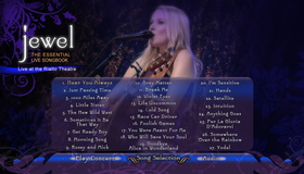 Джуэл: 2-дисковый концертный сборник / Jewel: The Essential Live Songbook (2008) (Blu-ray)