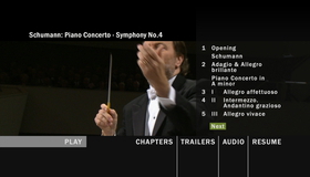 Роберт Шуман: Симфония №4 / Schumann: Symphony No. 4, Piano Concerto (2006) (Blu-ray)
