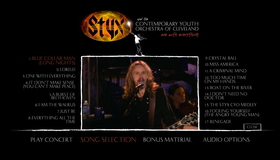 Styx и симфонический оркестр Кливленда / Styx & The Contemporary Youth Orchestra: One With Everything (Blu-ray)
