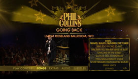 Фил Коллинз: концерт в Roseland Ballroom / Phil Collins: Going Back - Live At Roseland Ballroom, NYC (2010) (Blu-ray)