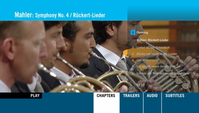 Малер: Симфония №4 / Mahler: Symphony No.4 / Ruckert Lieder - Lucerne Festival (Blu-ray)