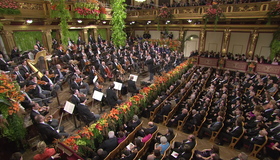 Новогодний концерт 2009 Венского филармонического оркестра / New Year's Concert 2009 (Neujahrskonzert): Wiener Philharmoniker & Daniel Barenboim (Blu-ray)