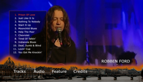 Роббен Форд: концерт в Париже / Robben Ford - The Paris Concert (2001) (Blu-ray)