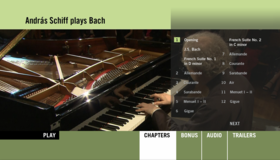 Андраш Шифф играет Баха / Andras Schiff plays Bach (Blu-ray)