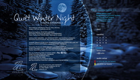 Hoff Ensemble: Тихая зимняя ночь / Hoff Ensemble: Quiet Winter Night (Blu-ray)