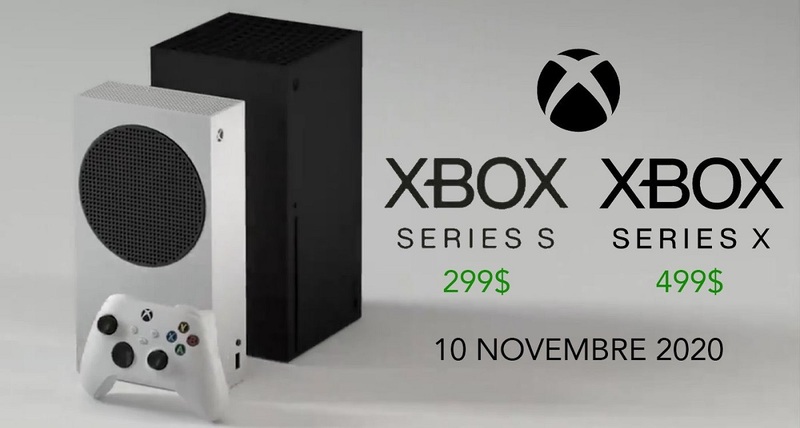 Официальное изображение и цена игровой консоли Xbox Series S, а также Xbox Series X