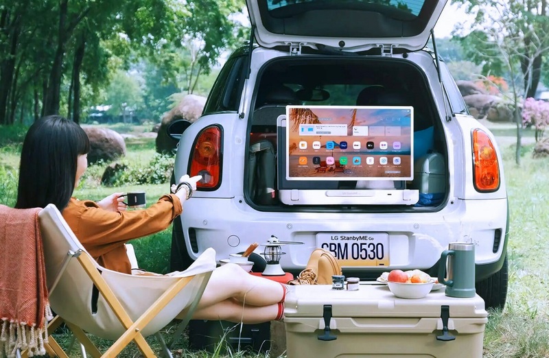 LG представляет портативный телевизор-чемодан StandbyME Go для домашнего кинотеатра за пределами вашего дома